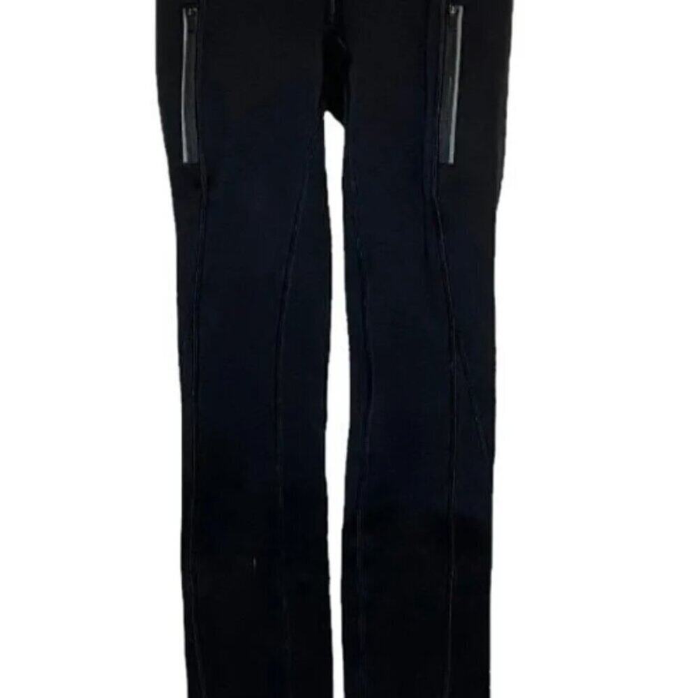 Athleta Primaloft Alpine Valley Tight Leggings Womens Size X-Small Black Pull-On